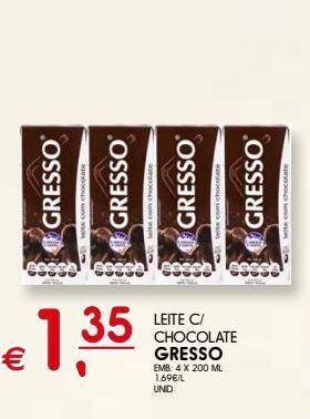Achocolatado gresso