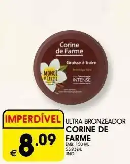 Meu Super Bronzeador corine de farme promoção