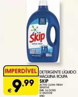 Meu Super Detergente líquido skip promoção