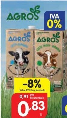 Minipreço Leite agros promoção