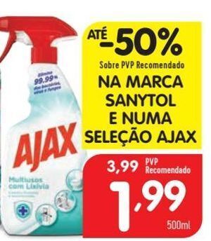 Minipreço Limpadores ajax promoção