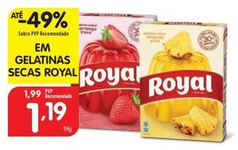 Minipreço Gelatina royal promoção