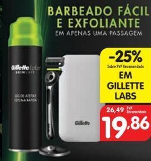 Minipreço Barbear gillette promoção
