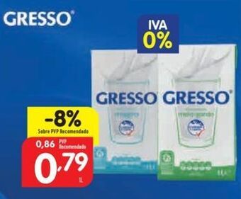 Minipreço Leite gresso promoção