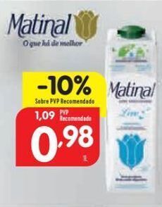 Minipreço Leite matinal promoção