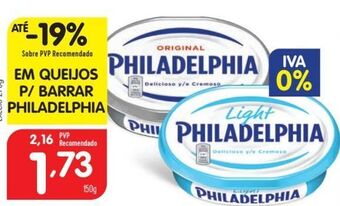 Minipreço Queijos philadelphia promoção
