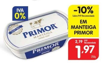 Minipreço Manteiga primor promoção