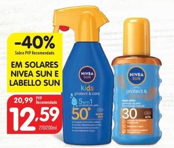 Minipreço Protetor solar nivea sun promoção