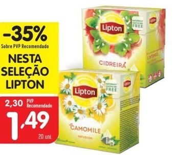 Minipreço Infusão lipton promoção