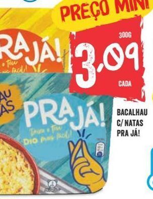 Minipreço Bacalhau promoção