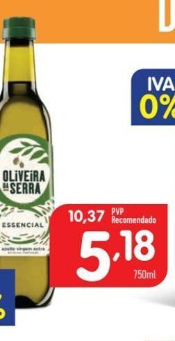 Minipreço Azeite extravirgem oliveira da serra promoção