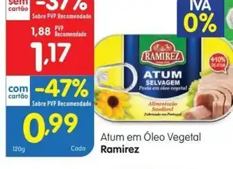 Minipreço Atum em óleo vegetal ramirez promoção