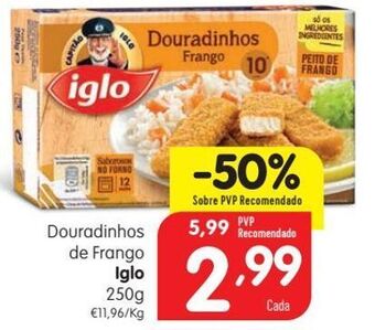 Minipreço Nuggets de frango iglo promoção
