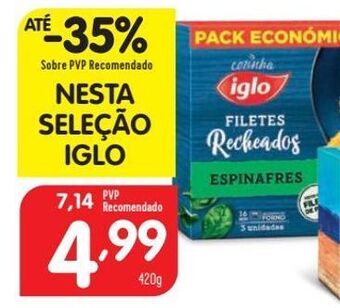 Minipreço Filé de peixe iglo promoção