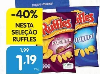 Minipreço Batata chips ruffles promoção