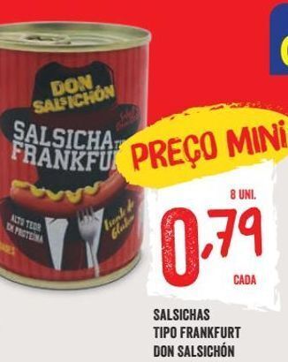Minipreço Salsicha promoção