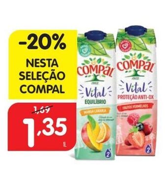 Minipreço Néctar compal promoção