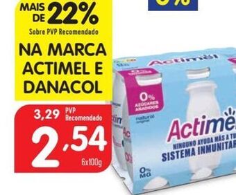 Minipreço Iogurte actimel promoção