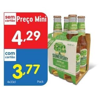 Minipreço Sidra somersby promoção