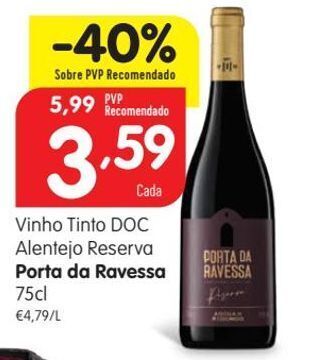 Minipreço Vinho tinto porta da ravessa promoção