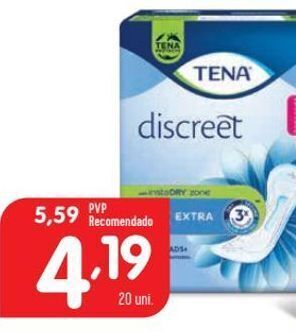 Minipreço Absorvente tena promoção