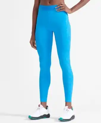 Superdry Training elastic leggings promoção