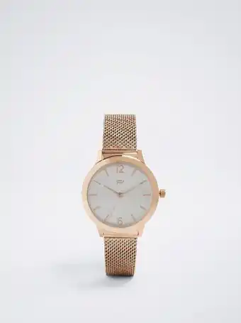 Relógio aço bracelete de malha metálica relógio aço bracelete de malha metálica