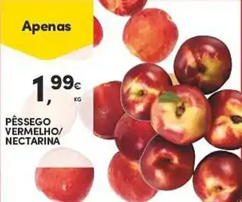 Continente PÊSSEGO VERMELHO/ NECTARINA promoção