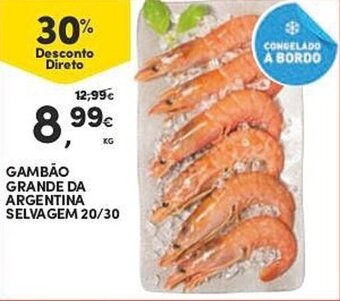 Continente GAMBÃO GRANDE DA ARGENTINA SELVAGEM 20/30 promoção