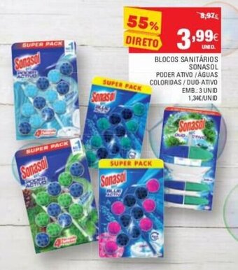 Continente Blocos Sanitários Sonasol promoção
