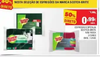 Continente Esfregão Esponja Scoth-Brite promoção