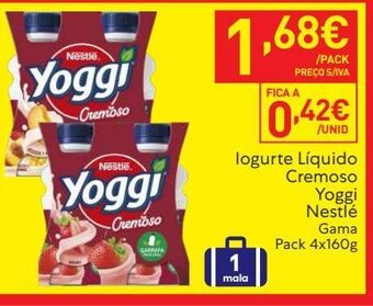 Recheio Iogurte yoggi promoção