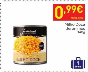 Recheio Milho doce promoção