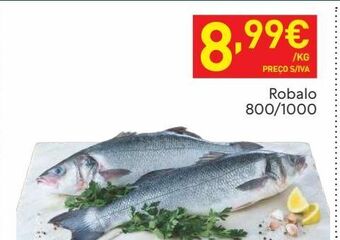 Recheio Robalo promoção