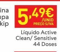Recheio Detergente líquido skip promoção