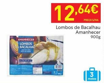 Recheio Bacalhau amanhecer promoção