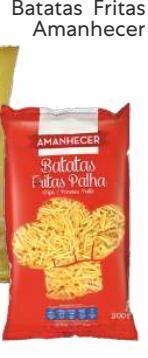 Recheio Batata chips amanhecer promoção