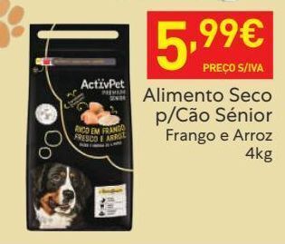 Recheio Ração para cães activpet promoção