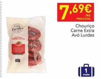 Recheio Chouriço promoção