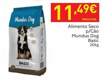 Recheio Ração para cães mundus dog promoção