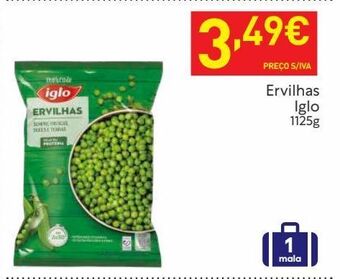 Recheio Ervilhas verdes iglo promoção
