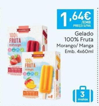 Recheio Gelados amanhecer promoção