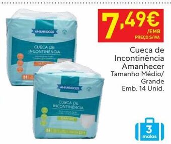 Recheio Incontinência amanhecer promoção