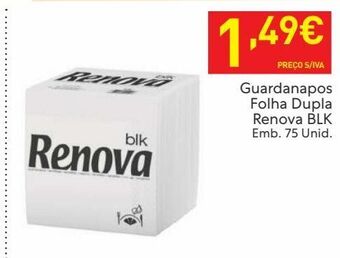 Recheio Guardanapos de papel renova promoção