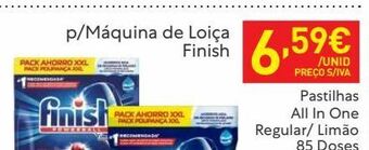 Recheio Detergente finish promoção