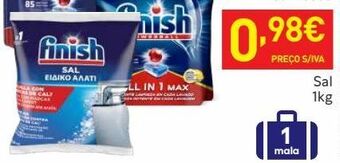 Recheio Detergente finish promoção