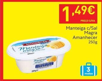 Recheio Manteiga amanhecer promoção