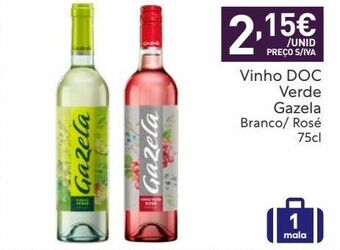 Recheio Vinho verde gazela promoção