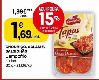 Intermarché Chouriço campofrio promoção