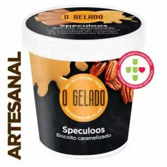 Apolónia Gelado biscoito caramelizado o gelado 460ml promoção
